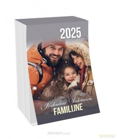 Kalendarz 2025 zdzierak Vademecum familijne [KALENDARZ]