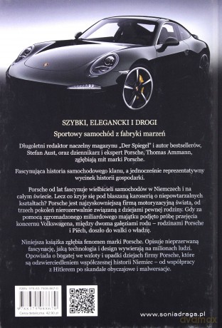 Saga rodu Porsche - Ammann Thomas, Aust Stefan [KSIĄŻKA]