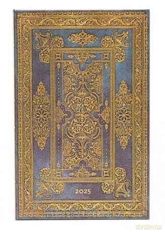 Kalendarz tygodniowy maxi 2025 Blue Luxe [KALENDARZ]