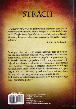 Strach - opowiadania kresowe - Srokowski Stanisław [KSIĄŻKA]