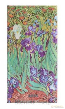Kalendarz tygodniowy slim 2025 Van Gogh's Irises [KALENDARZ]