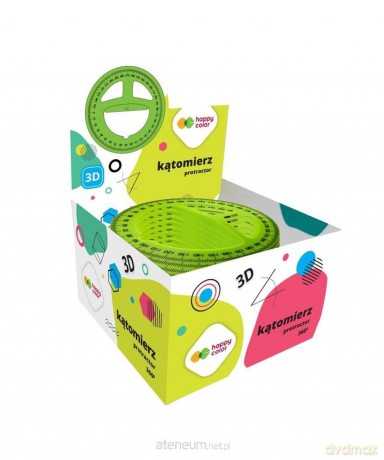 Kątomierz 3D 360* (25szt)