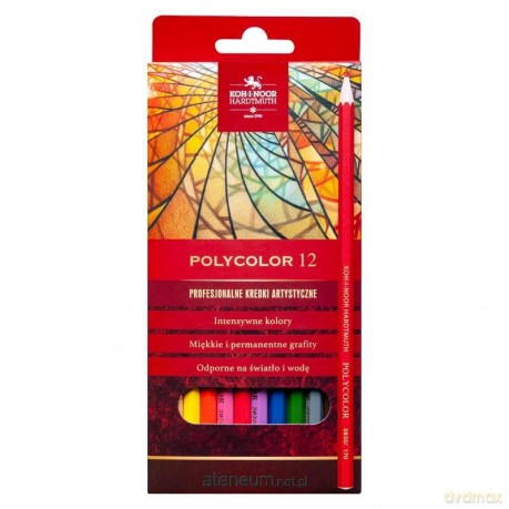 Kredki Polycolor 12 kolorów