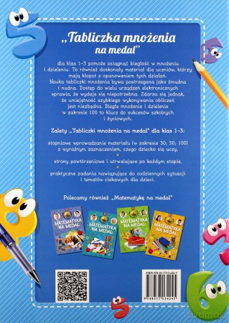 Tabliczka mnożenia na medal [KSIĄŻKA]