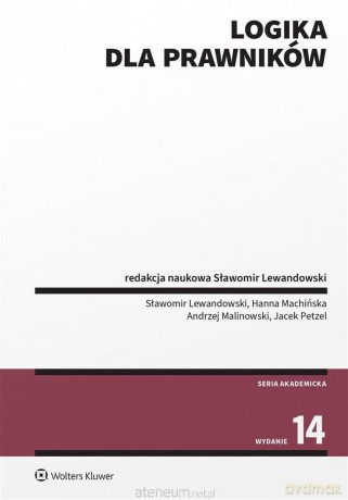 Logika dla prawników w.14 - Sławomir Lewandowski [KSIĄŻKA]