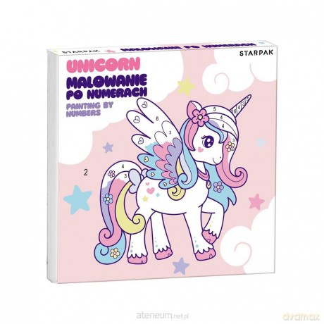 Malowanie po numerach Unicorn 20x20cm