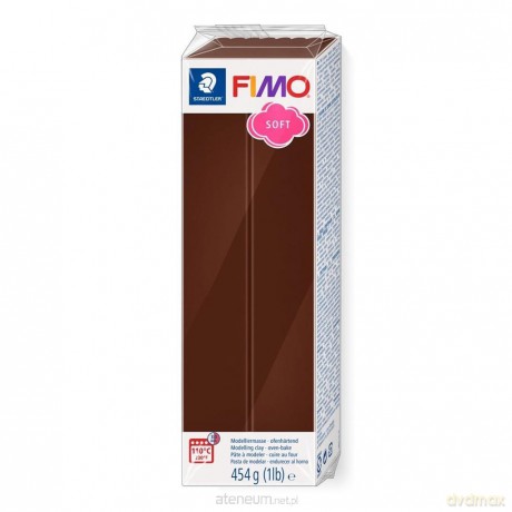 Masa termoutwardzalna Fimo 454g czekoladowy