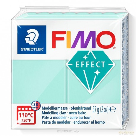 Masa termoutwardzalna Fimo 57g miętowy
