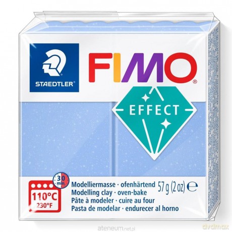 Masa termoutwardzalna Fimo 57g niebieski agat