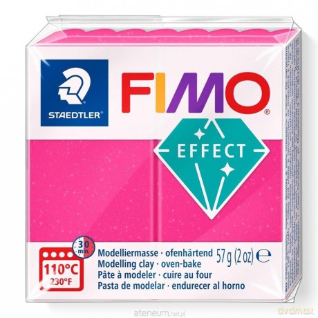 Masa termoutwardzalna Fimo 57g rubinowy