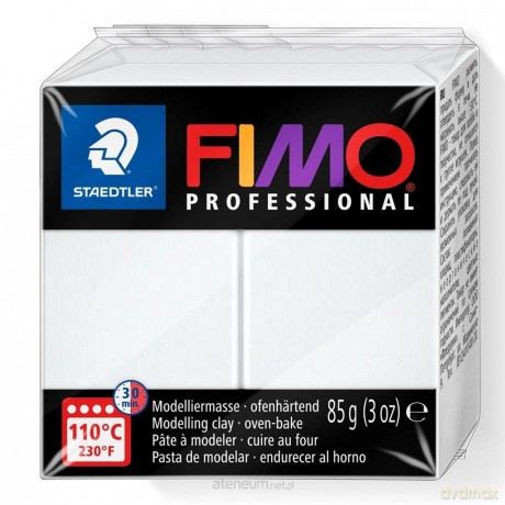 Masa termoutwardzalna Fimo 85g biały