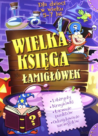 Wielka księga łamigłówek [KSIĄŻKA]