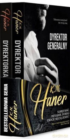 Pakiet książek: Dyrektor generalny + Dyrektorka - K. N. Haner [KSIĄŻKA]