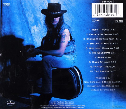 Richie Sambora: Stranger In This Town [CD]