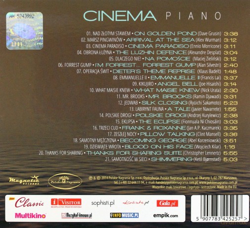Cinema Piano [CD]