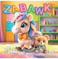 Zabawki. 30 kartek superzabawy kolorowanka [KSIĄŻKA]