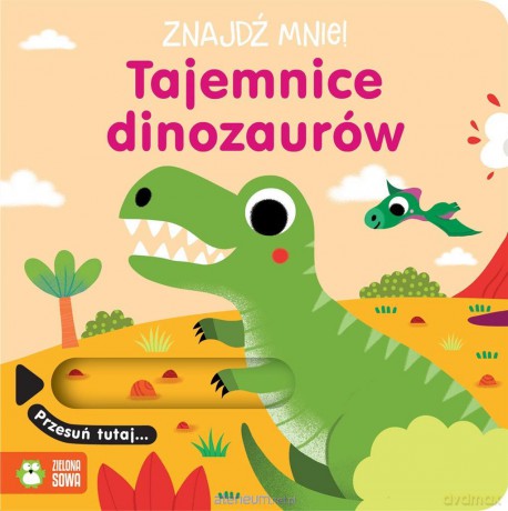 Znajdź mnie! Tajemnice dinozaurów [KSIĄŻKA]