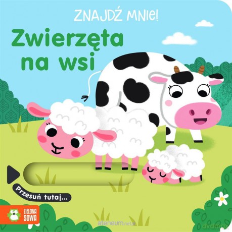 Znajdź mnie! Zwierzęta na wsi [KSIĄŻKA]