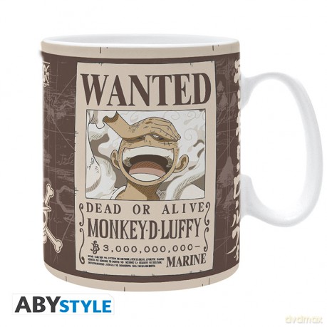 ONE PIECE - Kubek 460 ml - Luffy Wanted