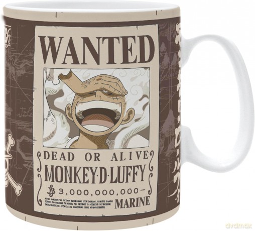 ONE PIECE - Kubek 460 ml - Luffy Wanted
