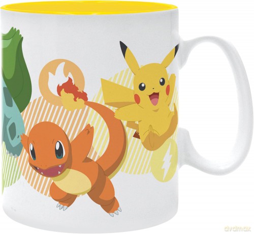 POKEMON- Kubek 460 ml - Pikachu and starters