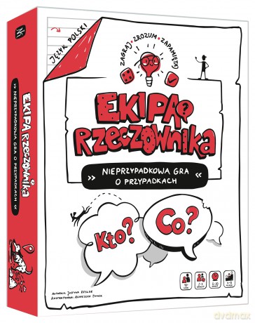 Ekipa rzeczownika nieprzypadkowa gra o przypadkach Zzz: zagraj zrozum zapamiętaj - Justyna Kesler [GRA]
