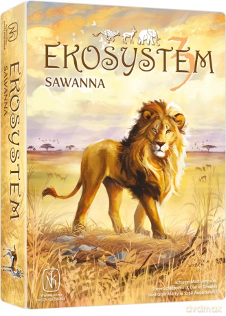 Ekosystem 3 Sawanna - Matt Simpson, Daniel Dávalos, Steve Schlepphorst [GRA PLANSZOWA]