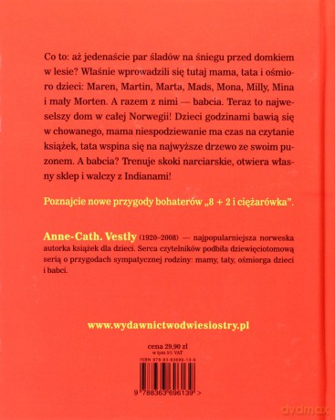 8+2 I Domek W Lesie - Anne-Cath. Vestly [KSIĄŻKA]