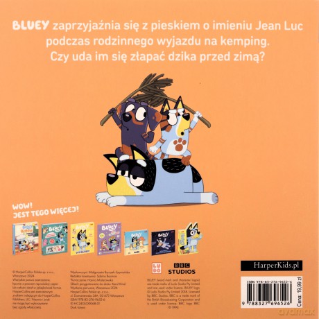 Kemping. Bluey. Moja czytanka [KSIĄŻKA]