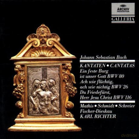Richter Mbc: Bachjs:Cantatas Bwv 80+26+116 [CD]