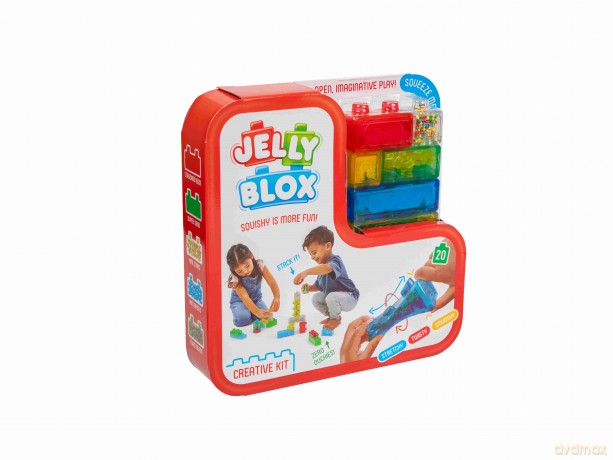 Miękkie Klocki Kreatywny Zestaw Creative Kit Jelly Blox [KLOCKI]