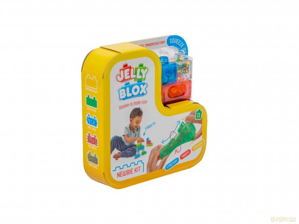 Miękkie Klocki Pierwszy Zestaw Newbie Kit Jelly Blox [KLOCKI]