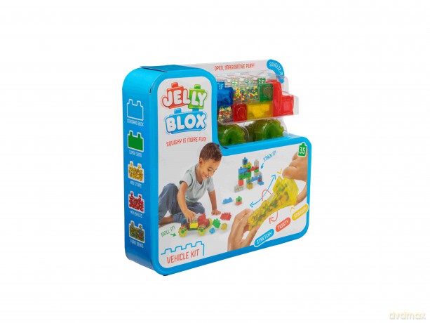 Miękkie Klocki Samochód Truck Kit Jelly Blox [KLOCKI]