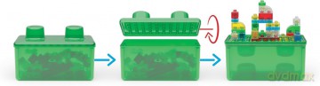Miękkie Klocki Skrzynka Storage Case Jelly Blox [KLOCKI]