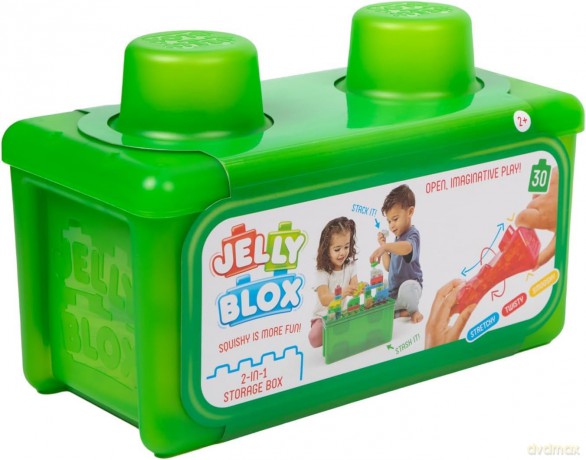 Miękkie Klocki Skrzynka Storage Case Jelly Blox [KLOCKI]