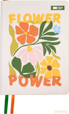 Notes A5 BLOOM-Boho 80 ark. linia