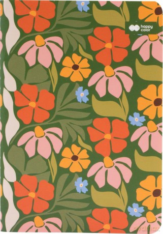 Notes A6 szyty BLOOM-Boho 32 ark.