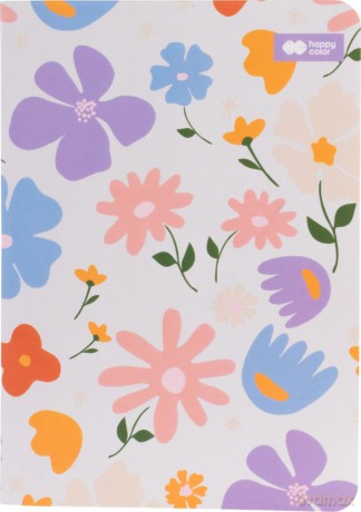 Notes A6 szyty BLOOM-Pastel 32 ark.