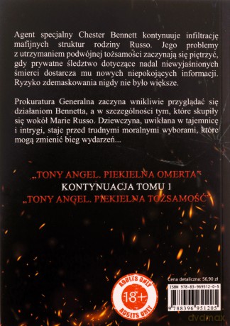 Piekielna omerta. Tony Angel (Tom 2) - Aria May [KSIĄŻKA]