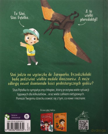 Wycieczka do juraparku. Staś Pętelka - Barbara Supeł [KSIĄŻKA]