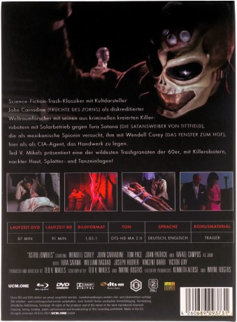 The Astro-Zombies (mediabook) [Blu-Ray]+[DVD]