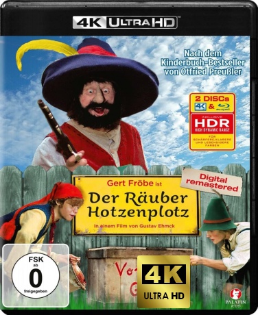 The Robber Hotzenplotz (Rozbójnik Hotzenplotz. Tajemnica zaginionego młynka) [Blu-Ray 4K]+[Blu-Ray]