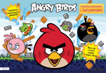 Angry Birds Superkolorowanki Z Ćwiczeniami [KSIĄŻKA]
