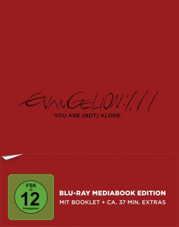 Evangelion 1.11: You Are (Not) Alone (mediabook) [Blu-Ray]