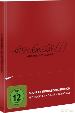 Evangelion 1.11: You Are (Not) Alone (mediabook) [Blu-Ray]