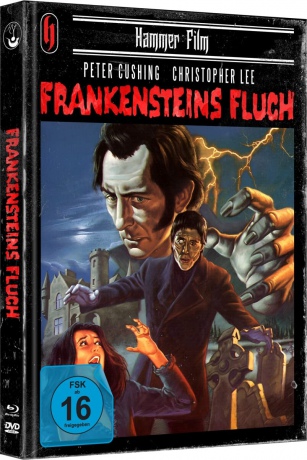 The Curse of Frankenstein (Przekleństwo Frankensteina) (mediabook) [Blu-Ray]+[DVD]