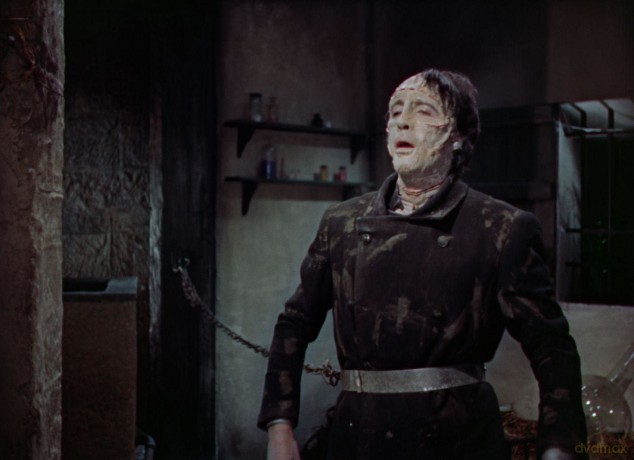 The Curse of Frankenstein (Przekleństwo Frankensteina) (mediabook) [Blu-Ray]+[DVD]