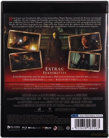 Tarot (Tarot: Karta śmierci) [Blu-Ray]