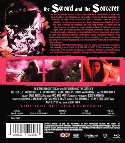 The Sword and the Sorcerer (Miecz i czarnoksiężnik) [Blu-Ray]