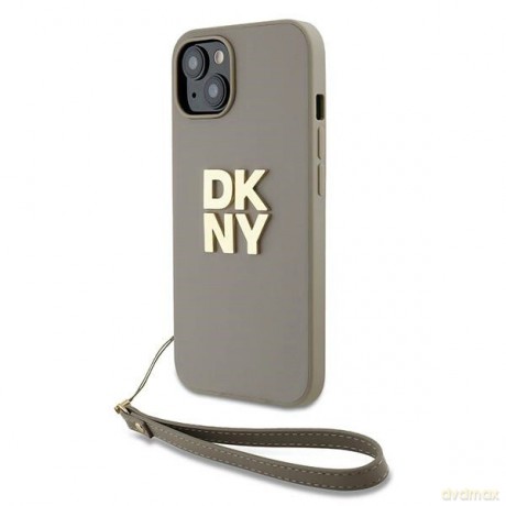 Etui DKNY iPhone 15 Plus - beżowe